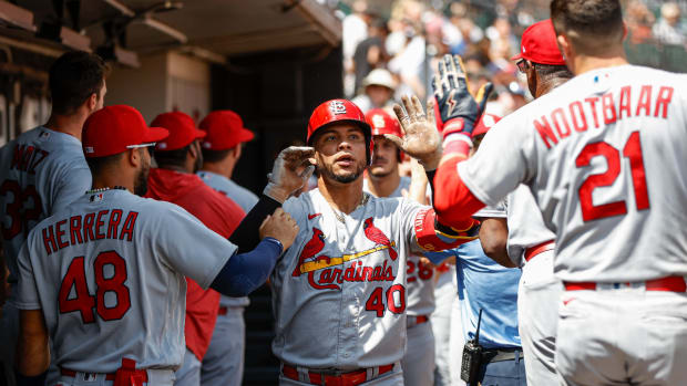 St. Louis Cardinals catcher Willson Contreras
